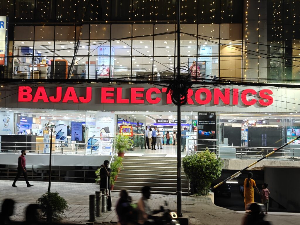 BAJAJ ELECTRONICS MALL PANJAGUTTA